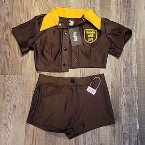 Handle with Care Forplay Delivery Driver Women's Size S/M